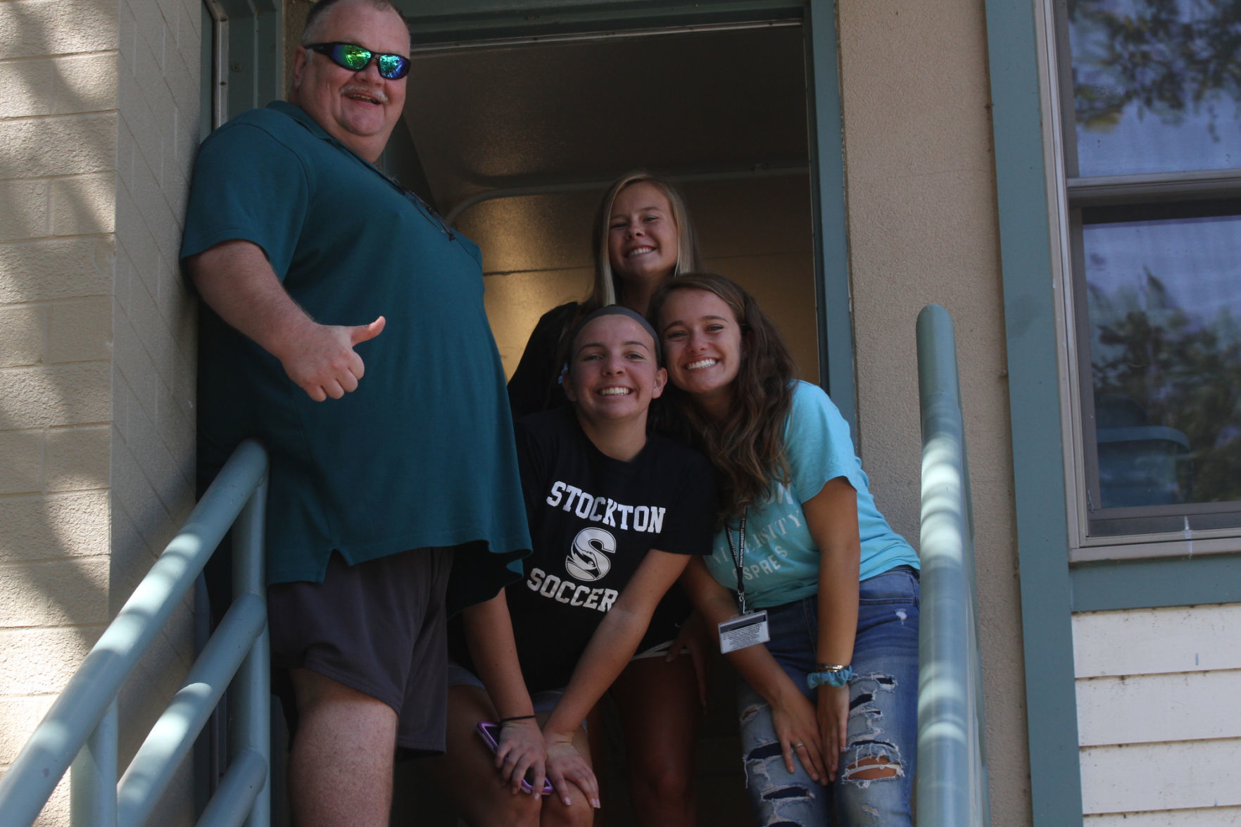 Stockton move in day